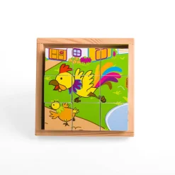 Bigjigs Toys Animal Cube Puzzle