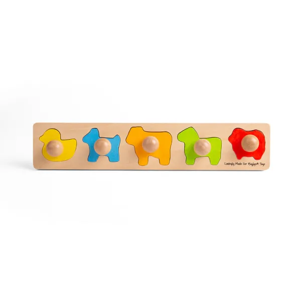 Bigjigs Baby Animal Matching Board