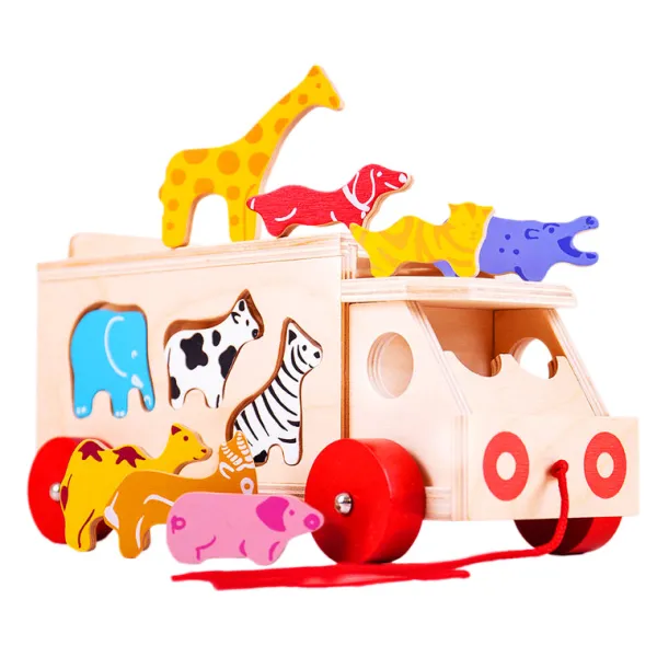 Bigjigs Toys Animal Shape Lorry