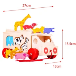 Bigjigs Toys Animal Shape Lorry