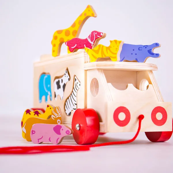 Bigjigs Toys Animal Shape Lorry