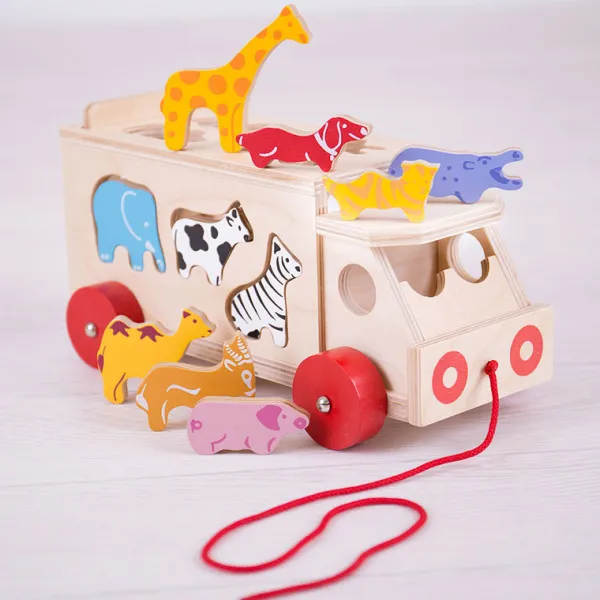 Bigjigs Toys Animal Shape Lorry