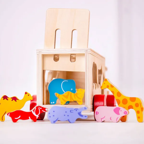 Bigjigs Toys Animal Shape Lorry