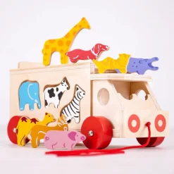 Bigjigs Toys Animal Shape Lorry
