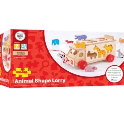 Bigjigs Toys Animal Shape Lorry