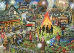 House of Puzzles Autumn Green - 1000 Piece Jigsaw Puzzle