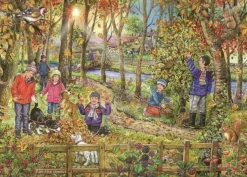 House of Puzzles Autumn Leaves - BIG 250 Piece Jigsaw Puzzle