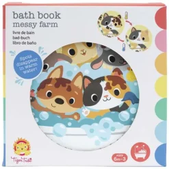 Tiger Tribe Bath Book - Messy Farm