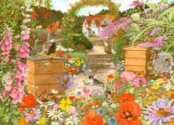 House of Puzzles Bee Happy - 1000 Piece Jigsaw Puzzle