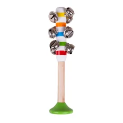Bigjigs Toys Bell Stick (Green)