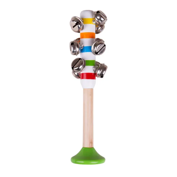 Bigjigs Toys Bell Stick (Green)