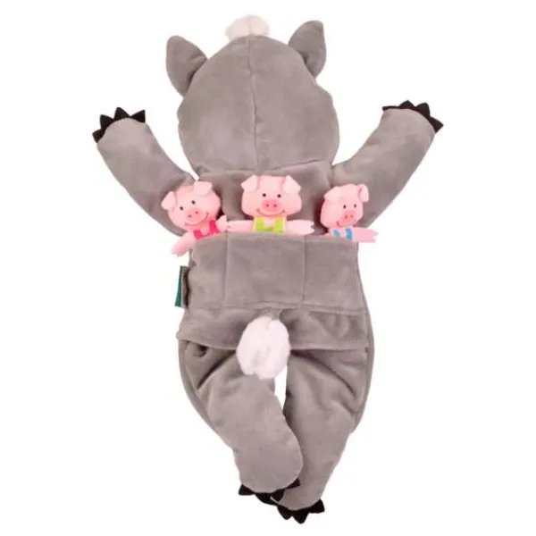 Fiesta Crafts Big Bad Wolf & the Three Little Pigs