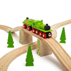 Bigjigs Rail Big Green Engine