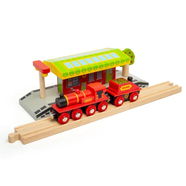 Bigjigs Rail Big Red Engine
