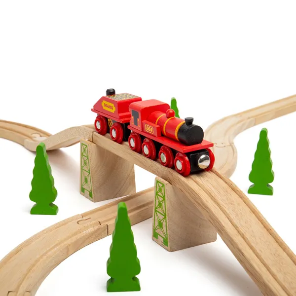 Bigjigs Rail Big Red Engine
