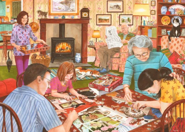 House of Puzzles Bits & Pieces - BIG 500 Piece Jigsaw Puzzle