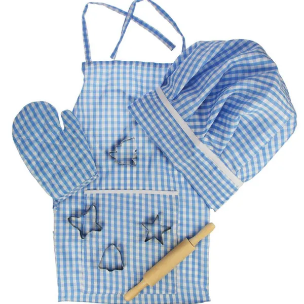 Bigjigs Toys Blue Chef's Set