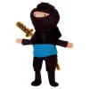 Fiesta Crafts Blue Ninja Finger Puppet