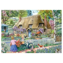 House of Puzzles Bluebell Cottage 1000 Piece Puzzle