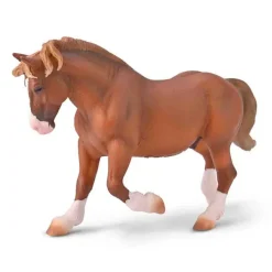 CollectA Breton Draft Horse Stallion (Chestnut)