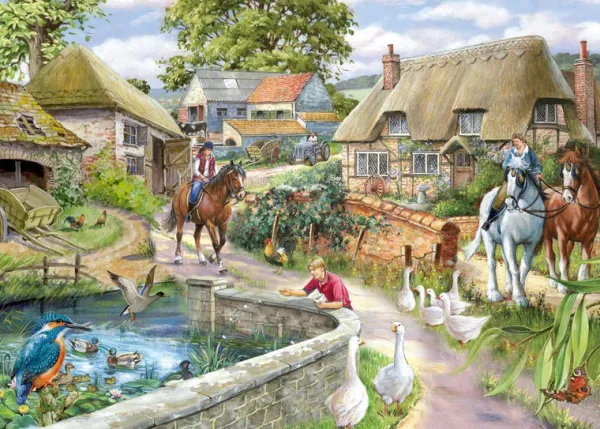 House of Puzzles Bridle Path - 1000 Piece Jigsaw Puzzle