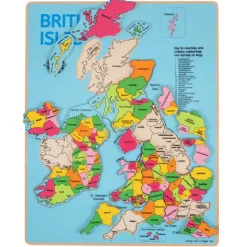Bigjigs Toys British Isles Inset Puzzle