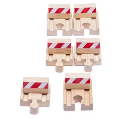 Bigjigs Rail Buffers (Pack of 6)