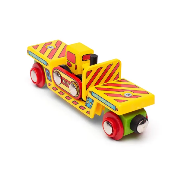 Bigjigs Rail Bulldozer Low Loader