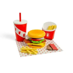 Bigjigs Toys Burger and Fries Set