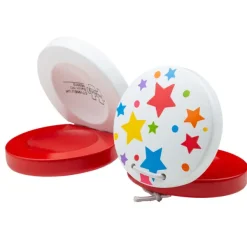 Bigjigs Toys Castanet (One Pair - Red)