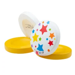 Bigjigs Toys Castanet (One Pair - Yellow)