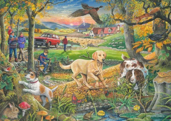 House of Puzzles Catch Me If You Can - BIG 500 Piece Jigsaw Puzzle