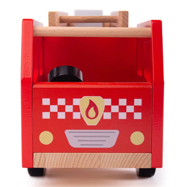 Bigjigs Heritage Playsets City Fire Engine - DAMAGED BOX
