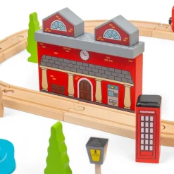 Bigjigs Rail City Road and Railway Set