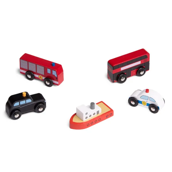 Bigjigs Rail City Vehicles