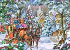 House of Puzzles Coach Party - 1000 Piece Jigsaw Puzzle