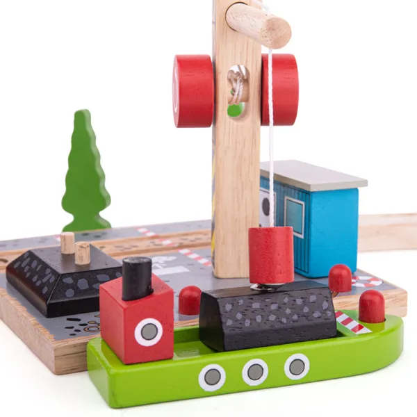 Bigjigs Rail Coal Canal Docks