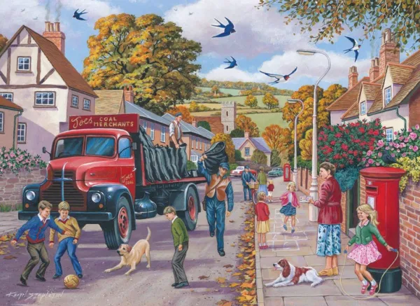 House of Puzzles Coalman Delivery - 1000 Piece Jigsaw Puzzle