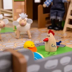 Bigjigs Heritage Playsets Cobblestone Farm