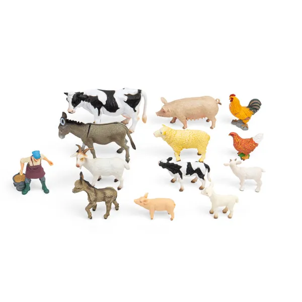 CollectA Farm Figurines Deluxe Pack (14 pieces)
