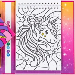 Tiger Tribe Colour by Numbers - Unicorn Dreaming
