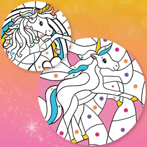 Tiger Tribe Colour by Numbers - Unicorn Dreaming