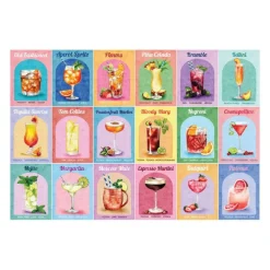 House of Puzzles Colourful Cocktails 1000 Piece Puzzle