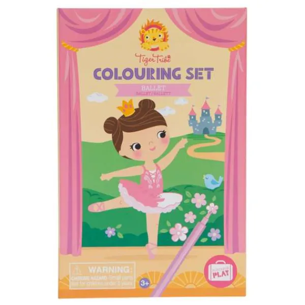 Tiger Tribe Colouring Set - Ballet
