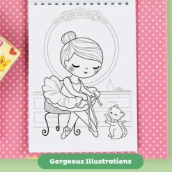 Tiger Tribe Colouring Set - Ballet
