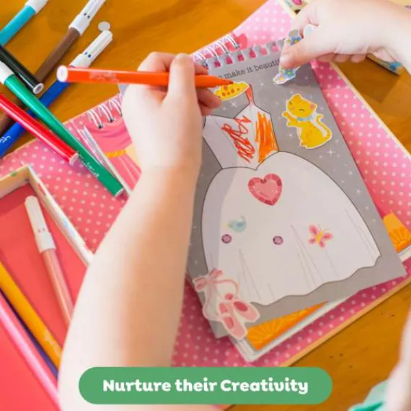 Tiger Tribe Colouring Set - Ballet