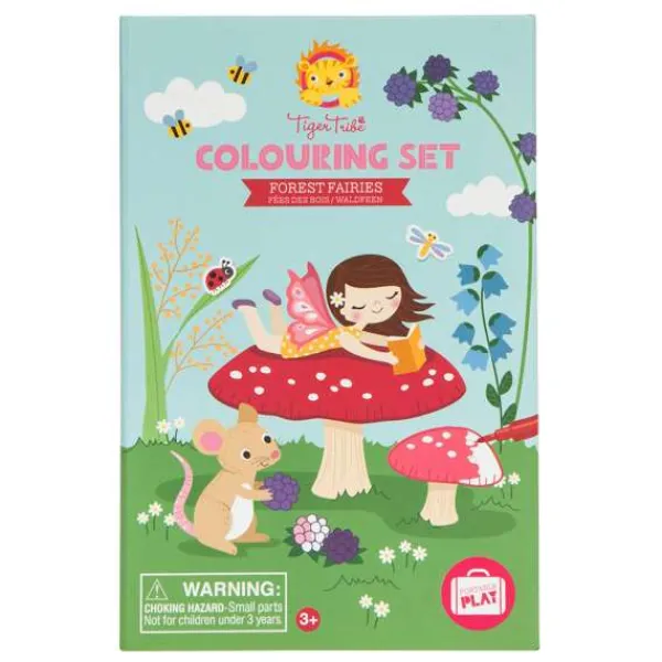 Tiger Tribe Colouring Set - Forest Fairies