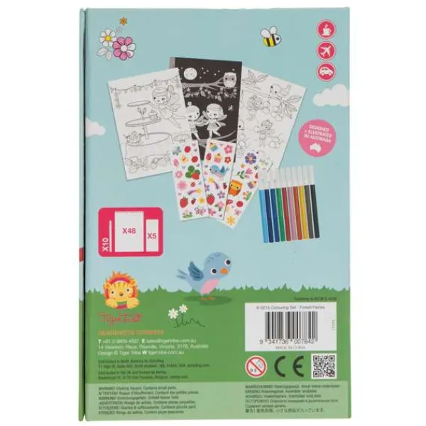 Tiger Tribe Colouring Set - Forest Fairies