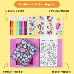 Tiger Tribe Colouring Set - Magical Creatures