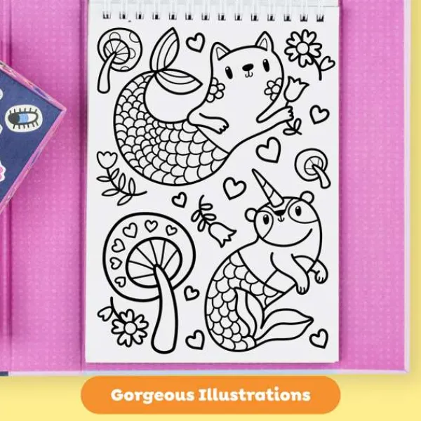 Tiger Tribe Colouring Set - Magical Creatures